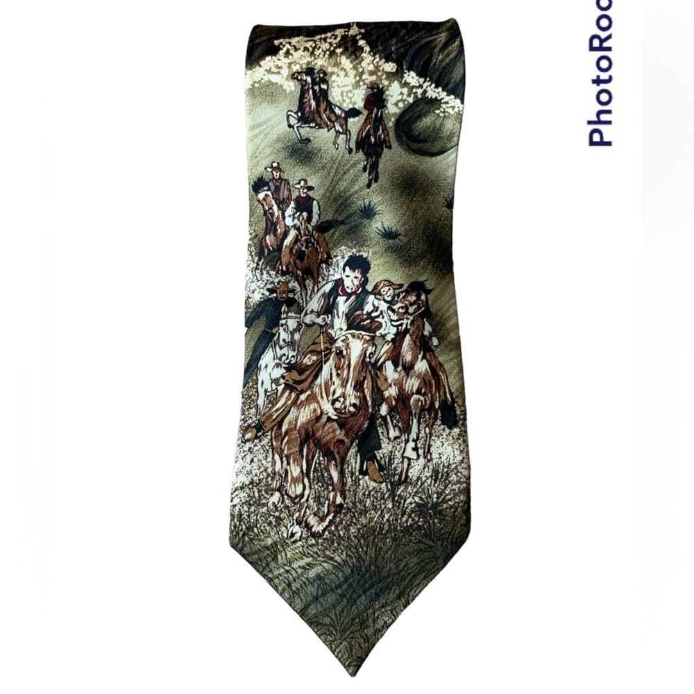Frontier Neckties | Frontier Neckties by Como House Horse Western Tie
